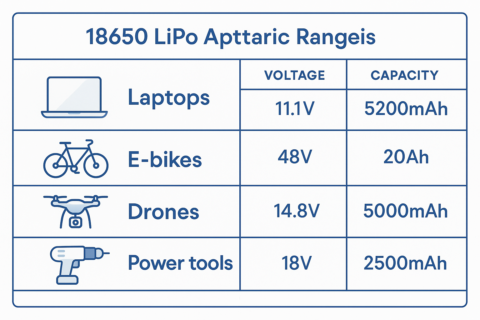 18650 LiPo Battery
