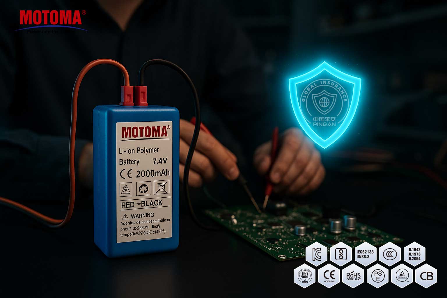 2S Lipo battery