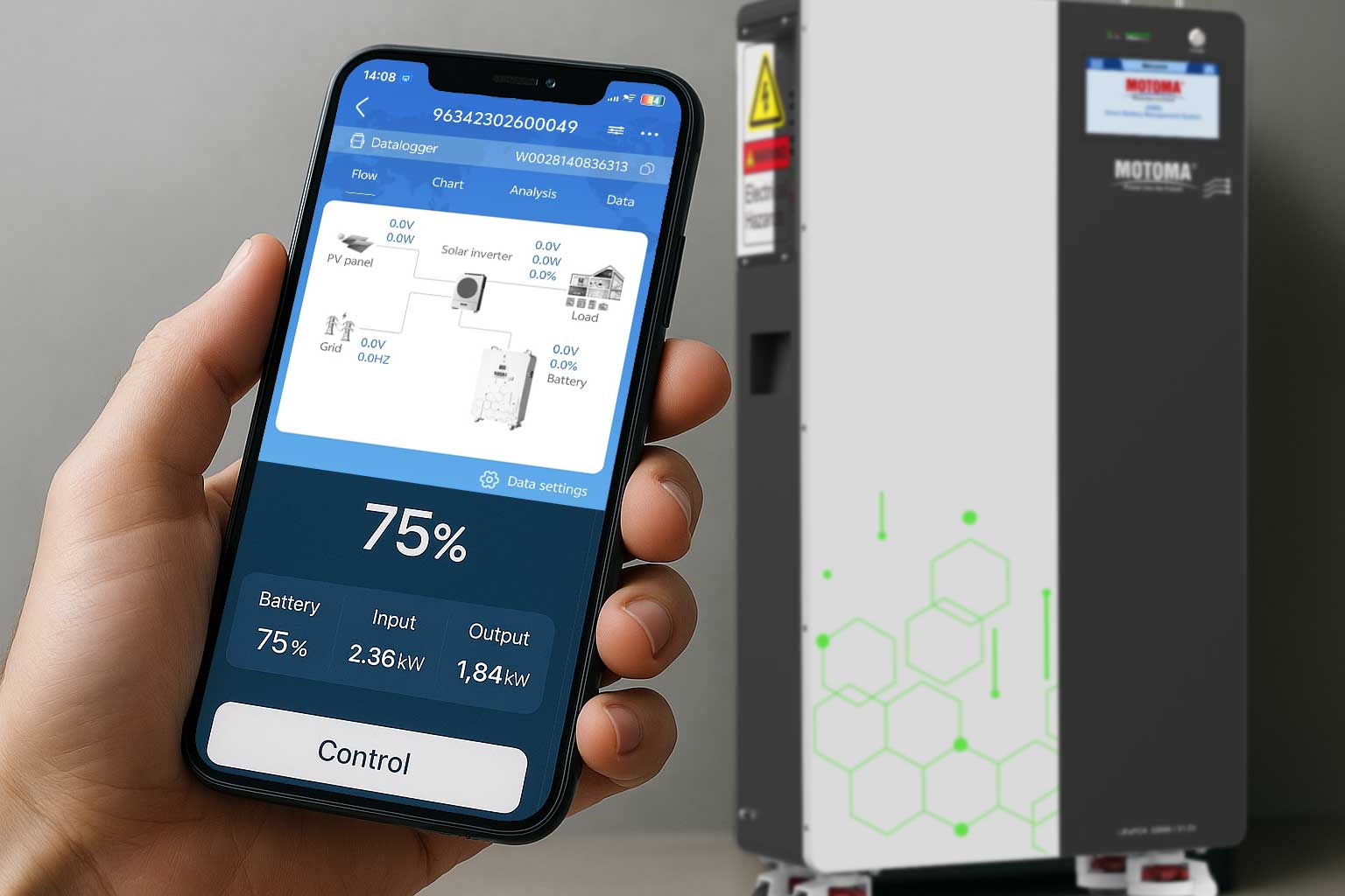 App Control Power Storage Systems