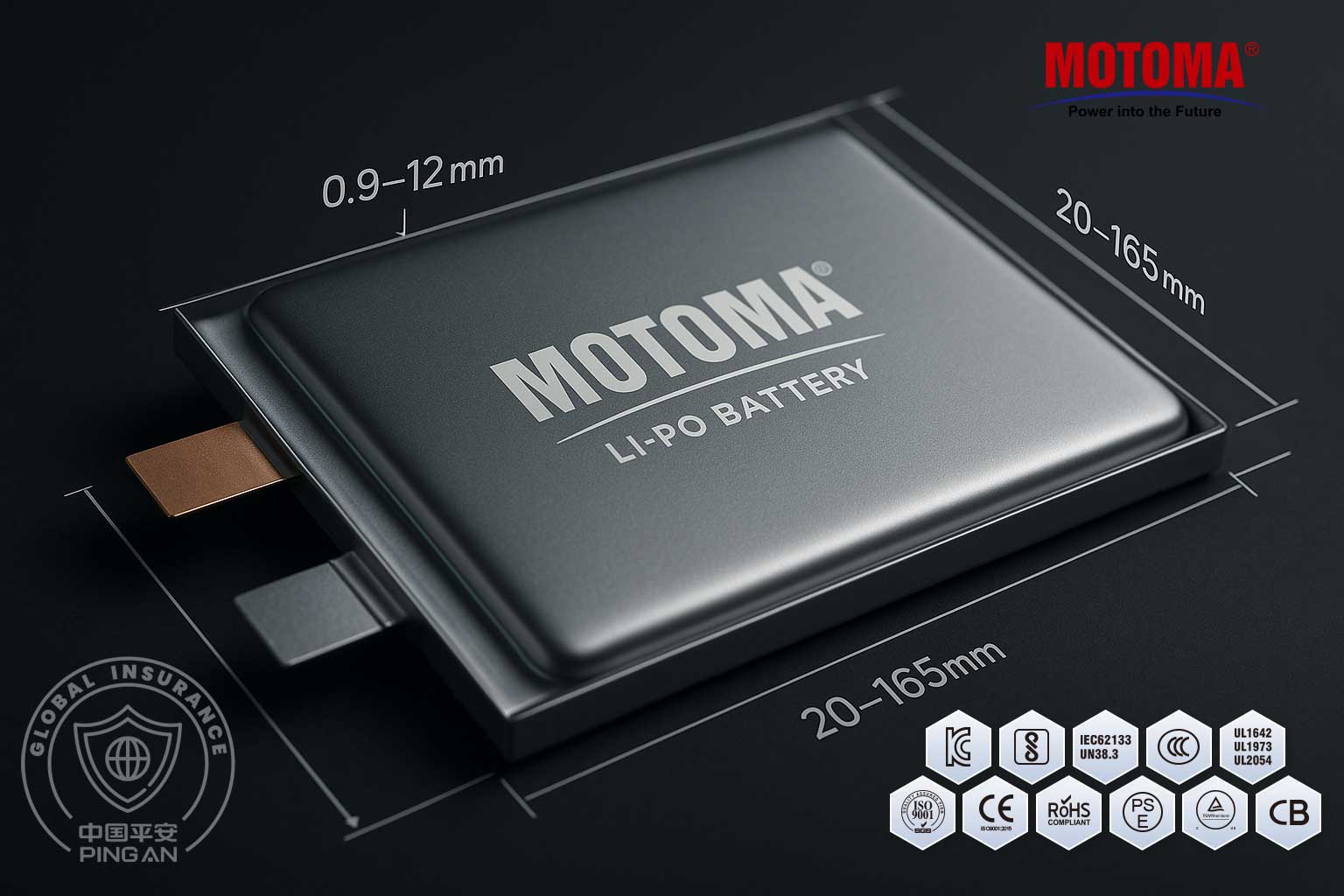MOTOMA Lipo battery