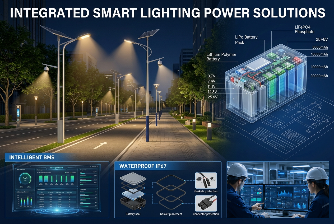 battery solutions for ourdoor lighting