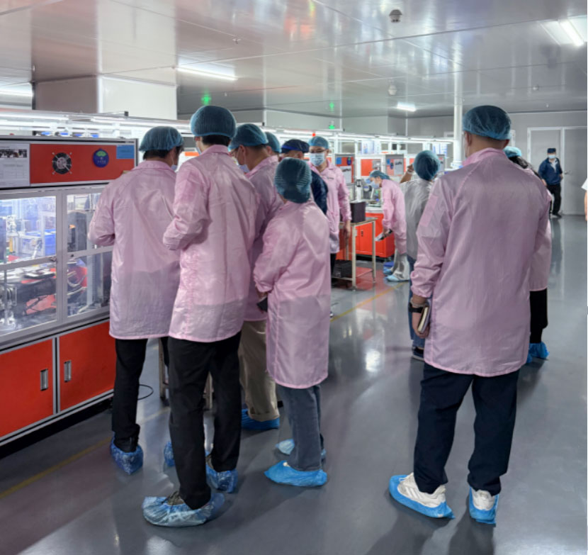 Panasonic Visits MOTOMA Factory