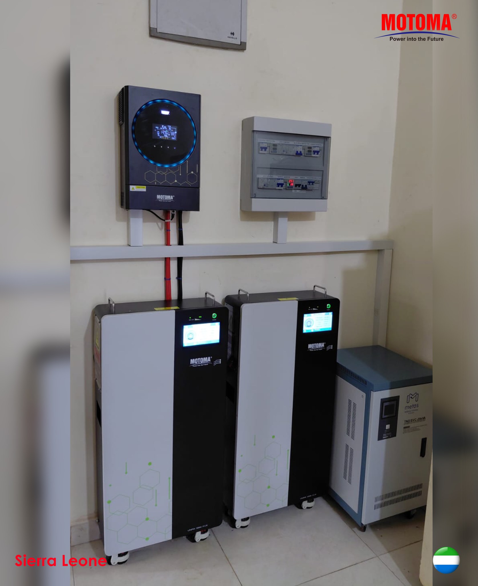 Solar Battery in Africa Case