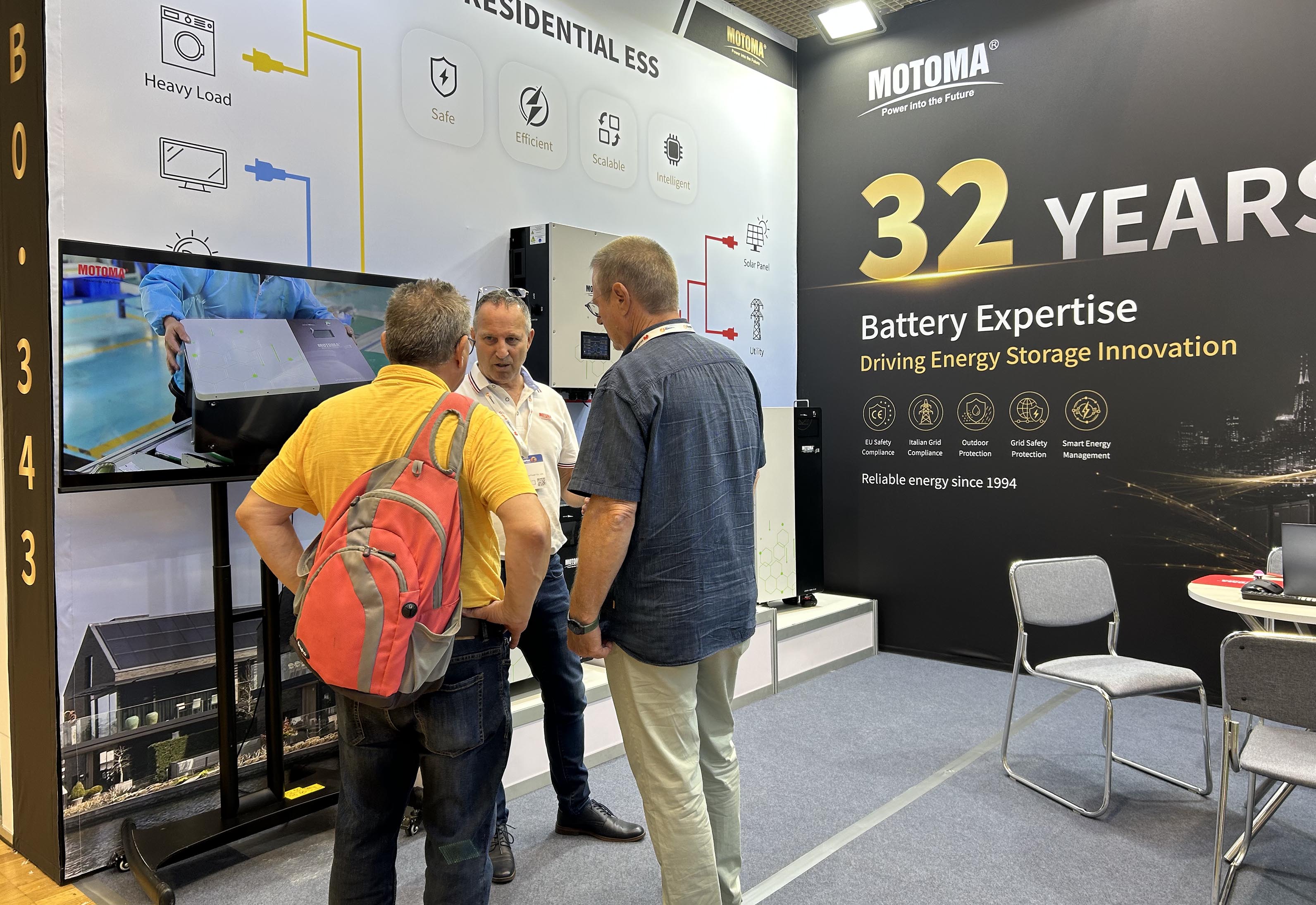 MOTOMA at ess Europe 2026