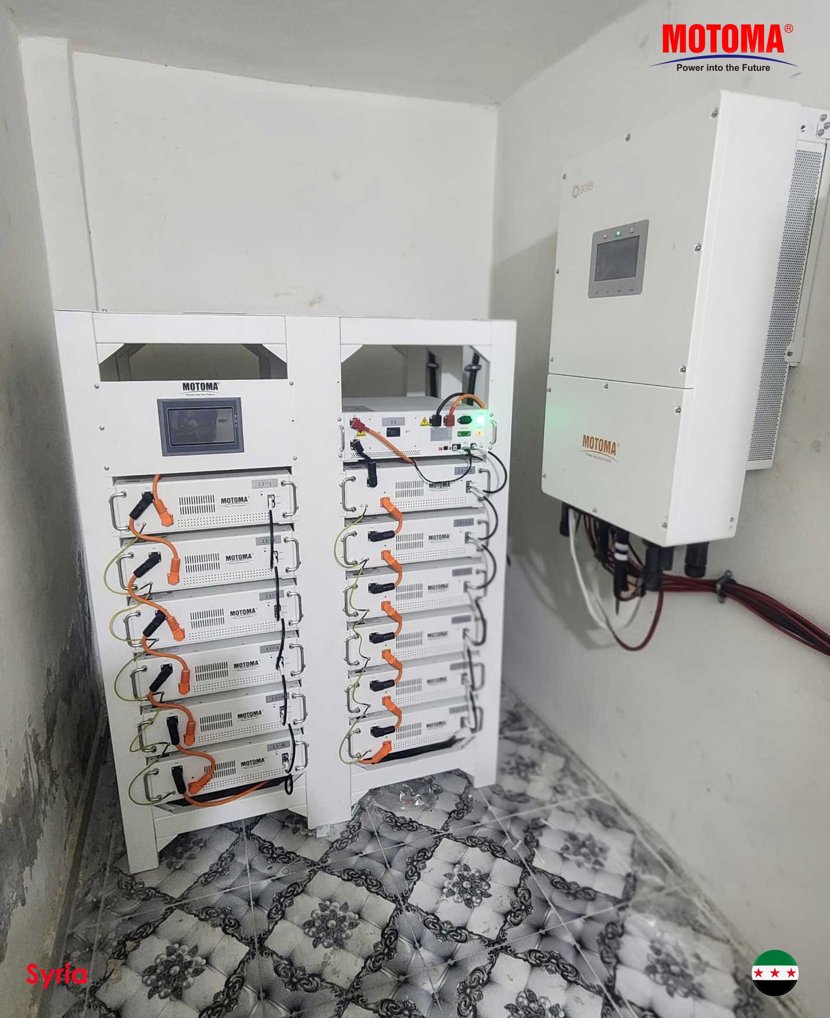 high voltage solar storage systems in syria