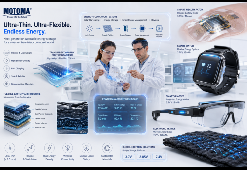 From Charging Cables to Energy-Aware Wearables - The Future of Flexible Energy Storage Systems