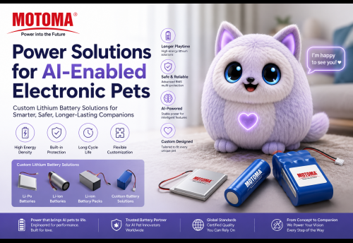 Power Solutions for AI-Enabled Electronic Pets