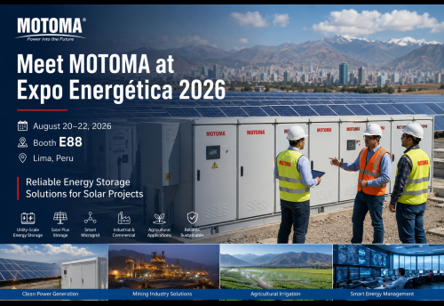 Meet MOTOMA at Expo Energy 2026 in Peru