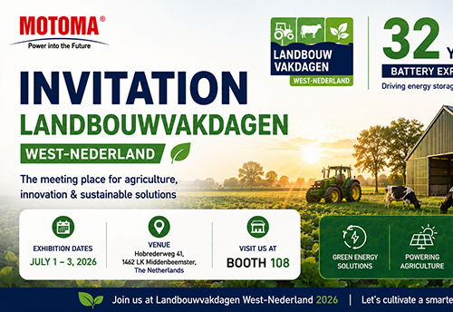 Join MOTOMA at Landbouwvakdagen West-Nederland 2026