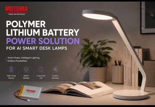 Lithium Battery Power Solution for AI Smart Desk Lamp