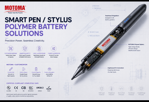 Why Customized LiPO Battery Is Becoming a Core Design Decision for Smart Stylus Devices in 2026