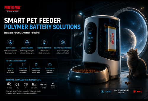 2026 Smart Pet Feeder Lithium Battery Design