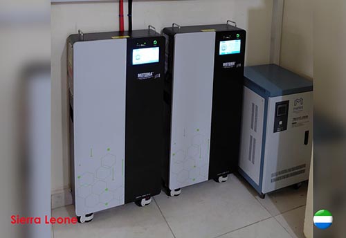 Empowering Sierra Leone with 6kW MPPT Solar Inverter and 16kWh LiFePO4 Systems Case Study