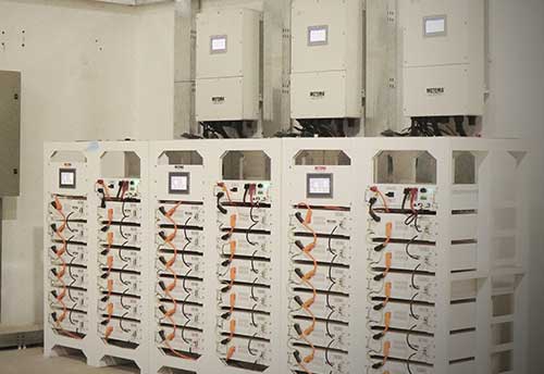 Industrial Solar Storage Success Story - Hight Voltage Solar Electric Battery Storage for Factories