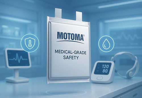 Powering the Future of Medical Wearables with Safe Polymer Pouch Lithium Batteries