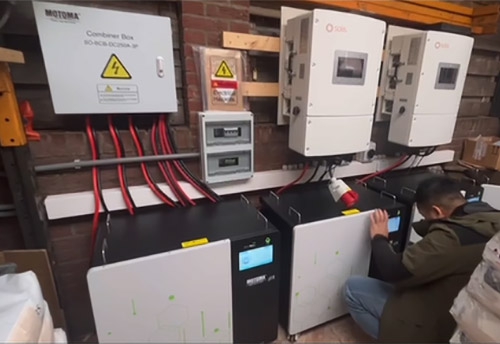 Commercial Solar Storage Case Study in the Netherlands with 30kW Inverter 80kWh LiFePO4 Battery System