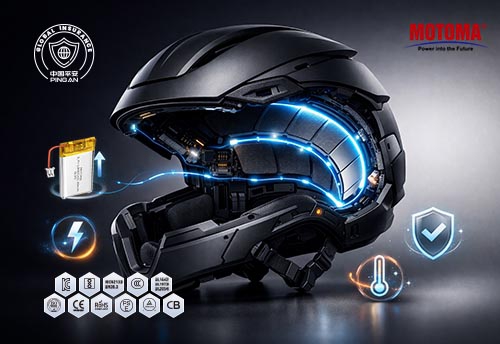 Custom Lithium LiPo Battery Solutions for Smart Helmets