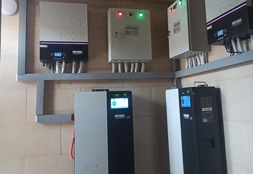 Solar Energy Storage Systems Project with 11kW Battery Inverter and 33 kWh LiFePO4 Storage Battery