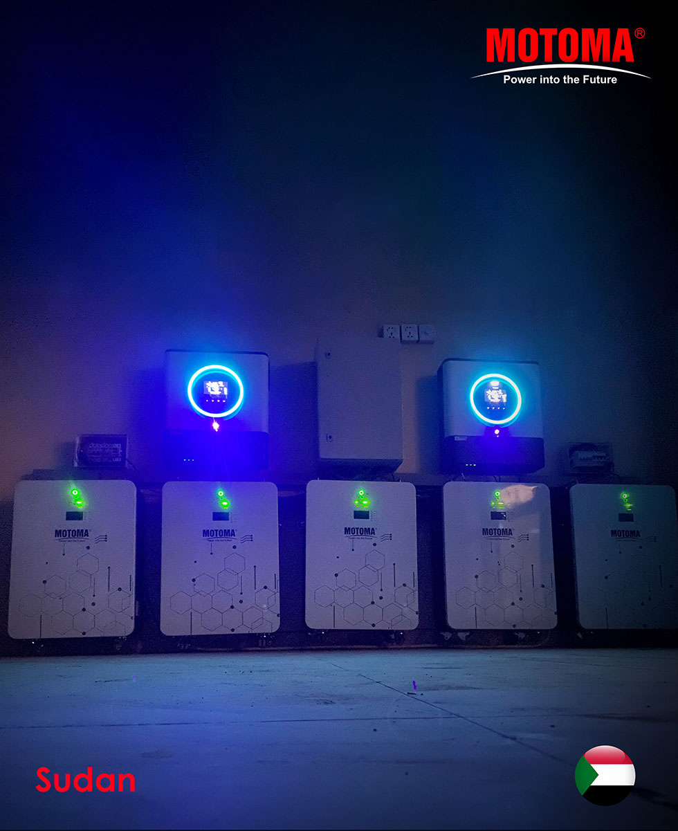 solar power projects 8kW inverter 10kwh battery in Sudan