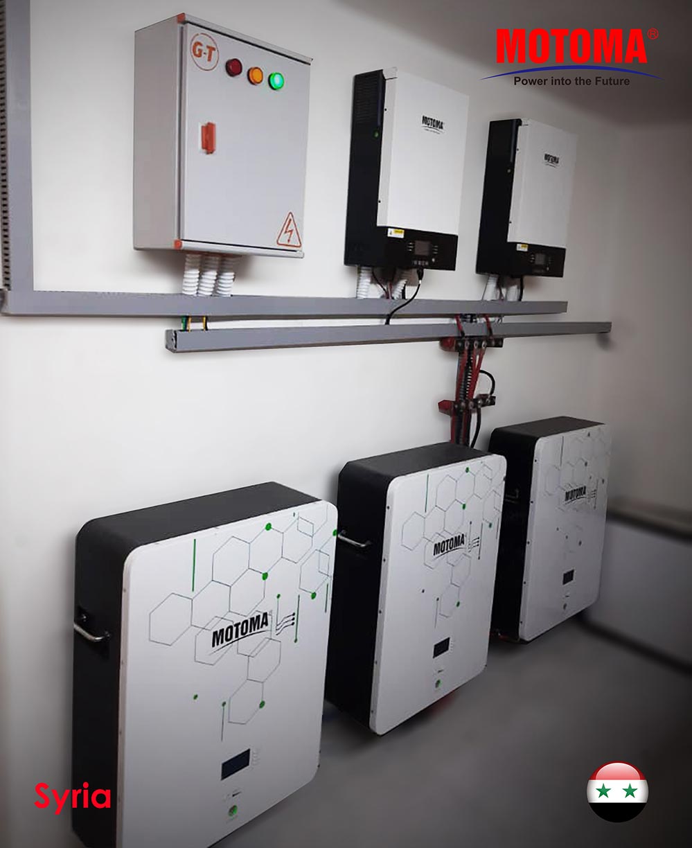 solar energy storage system installation project