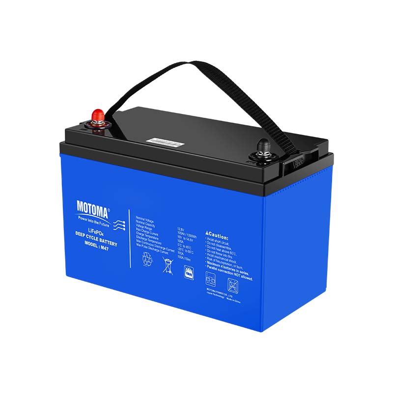Batterie LiFePO4 12V 100Ah Avec BMS - Pour Camping-car, Solaire, Marine, étanche IP65