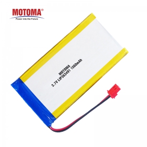 Custom lithium battery for infrared red light skin therapy device machine