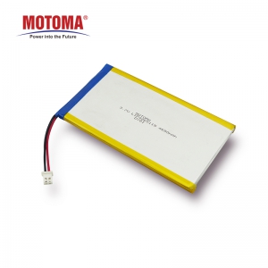 Custom lithium battery for led name badge led advertising display