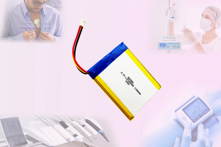Customized lipo battery for medical device